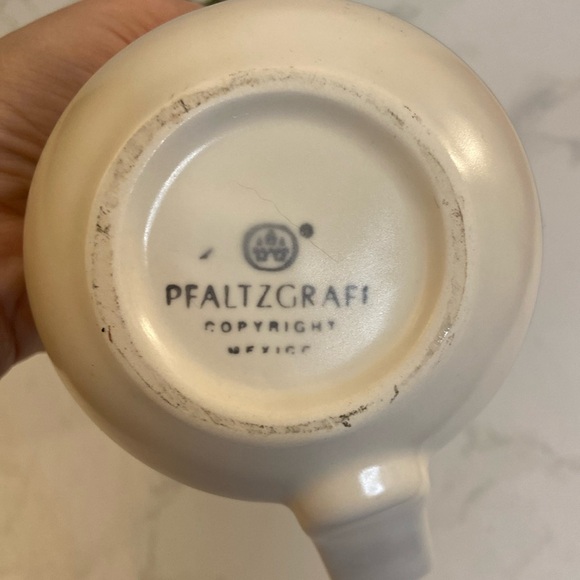 Vintage Blue & White Striped Rio by Pfaltzgraff Mugs Set of two Kitchen Decor - Picture 6 of 6